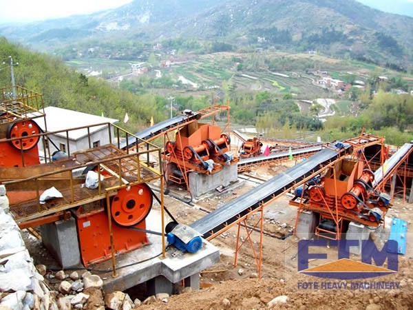 Stone Crusher Plant Site